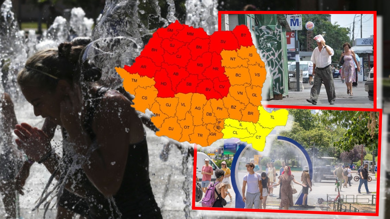 România, sub asediul caniculei! Temperaturi de 40 de grade și nopți de foc: Ce trebuie să știe toți românii