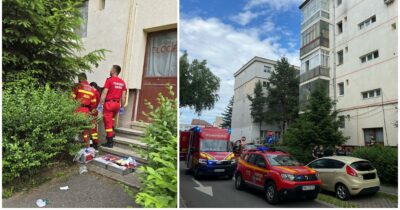 Tragedie cumplită în Sibiu! Cine este bărbatul care a murit pe loc după ce a căzut de la etajul 3 al blocului său