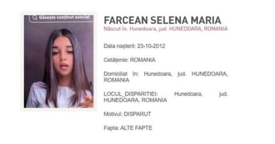 Dispare fără urmă după ce a ieșit de la școală! O copilă de 13 ani este căutată disperat de familie și poliție