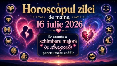 Horoscopul zilei de mâine, 16 iulie 2026. Surprize plăcute pentru trei zodii norocoase