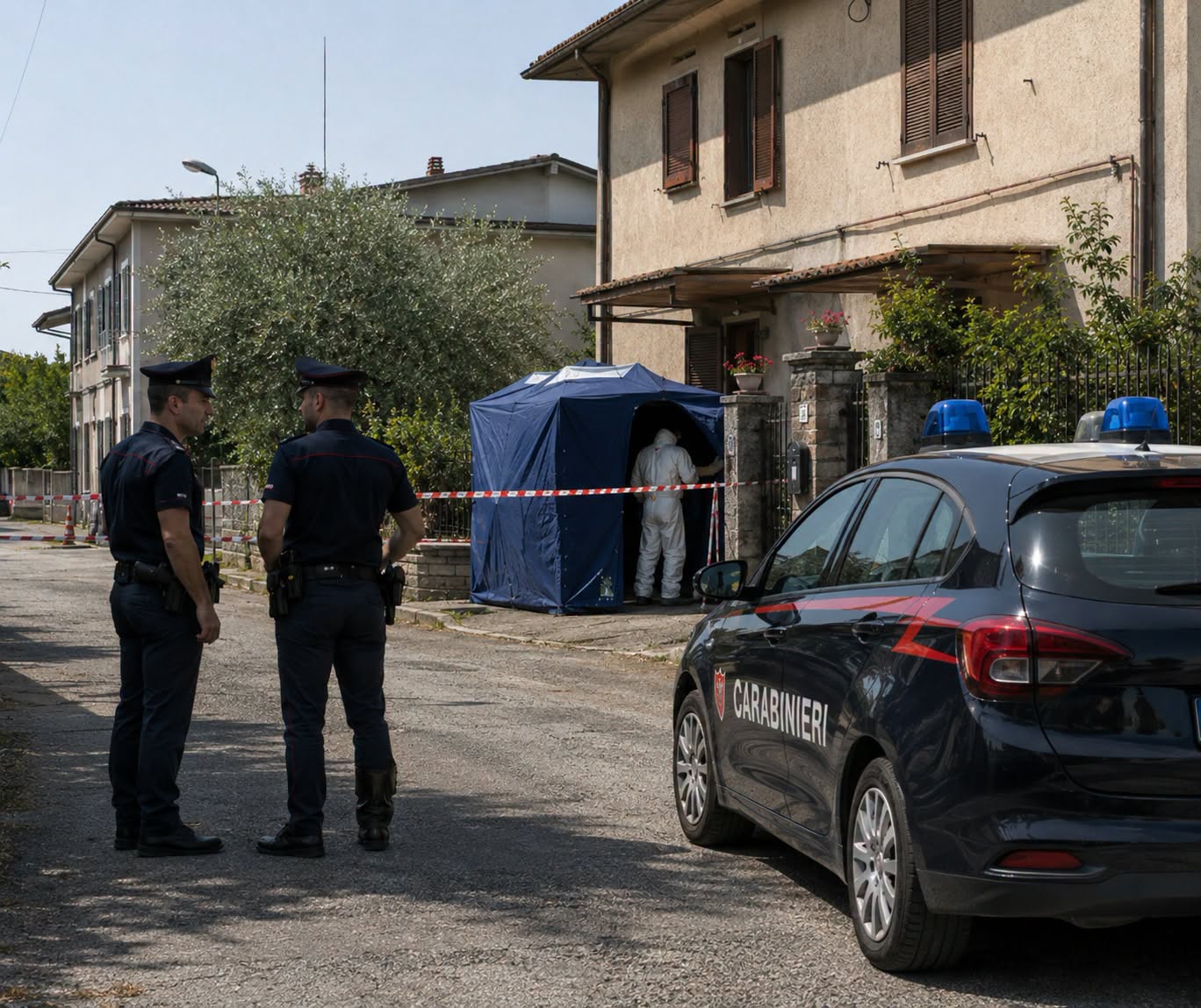 Român din Italia, găsit spânzurat lângă casă. Anchetatorii verifică trecutul său tulburător
