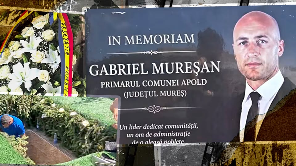 Doliu în fotbalul românesc! Gabriel Mureșan, condus pe ultimul drum. Imagini dureroase de la înmormântare