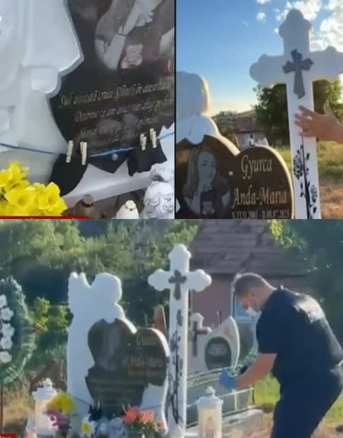Mesaj sinistru pe mormântul Andei Ghiurca! Familia victimei trăiește un coșmar: „E mâna lui, se va întoarce!”