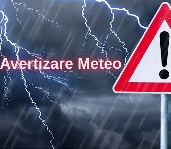 Cod galben și portocaliu de vreme severă. Meteorologii anunță ploi torențiale și vijelii în mai multe regiuni