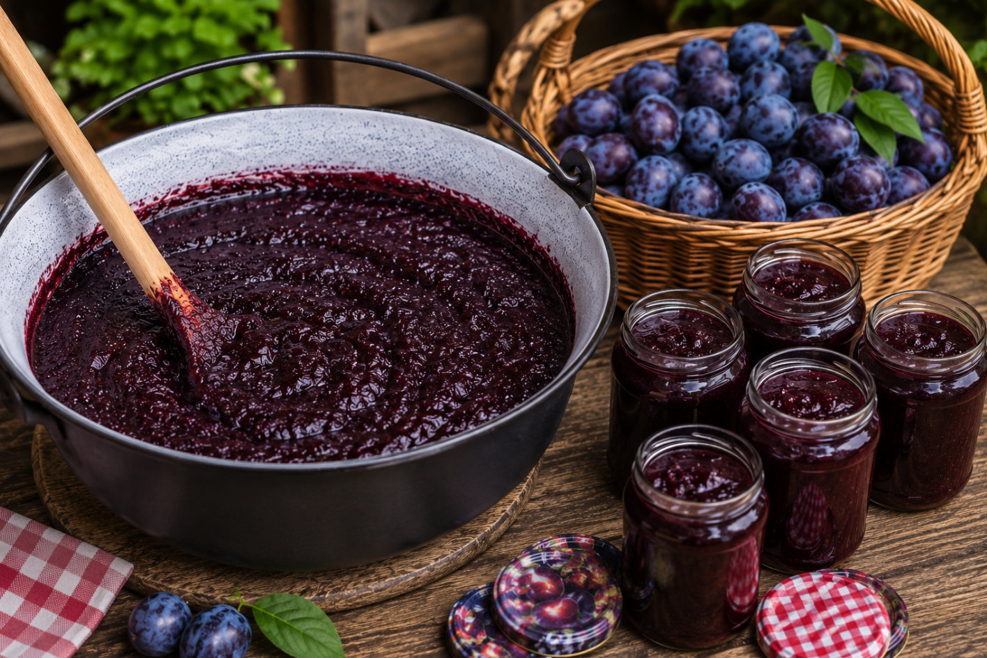 Cum să faci magiun de prune fără zahăr și apă. Secretul bunicilor pentru gustul perfect