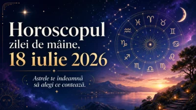 Horoscopul zilei de mâine, 18 iulie 2026. Astrele te îndeamnă să alegi ce contează