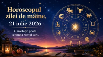 Horoscopul zilei de mâine, 21 iulie 2026. O invitație poate schimba ritmul serii