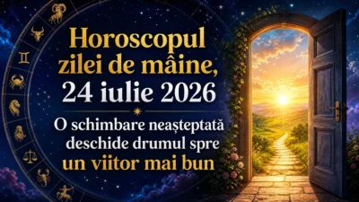 Horoscopul zilei de mâine, 24 iulie 2026. O schimbare neașteptată deschide drumul spre un viitor mai bun