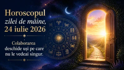 Horoscopul zilei de mâine, 24 iulie 2026. Colaborarea deschide uși pe care nu le vedeai singur