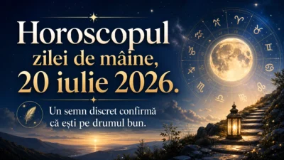 Horoscopul zilei de mâine, 20 iulie 2026. Un semn discret confirmă că ești pe drumul bun