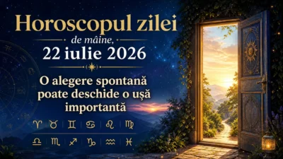 Horoscopul zilei de mâine, 22 iulie 2026. O alegere spontană poate deschide o ușă importantă