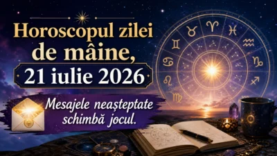 Horoscopul zilei de mâine, 21 iulie 2026. Mesajele neașteptate schimbă jocul