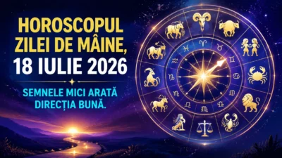 Horoscopul zilei de mâine, 18 iulie 2026. Semnele mici arată direcția bună