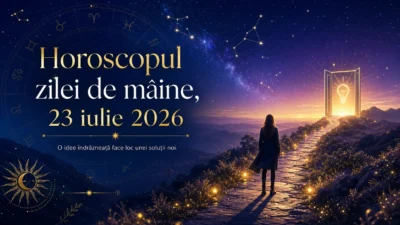 Horoscopul zilei de mâine, 23 iulie 2026. O idee îndrăzneață face loc unei soluții noi