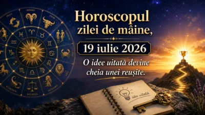 Horoscopul zilei de mâine, 19 iulie 2026. O idee uitată devine cheia unei reușite