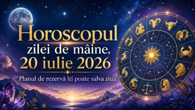 Horoscopul zilei de mâine, 20 iulie 2026. Planul de rezervă îți poate salva ziua