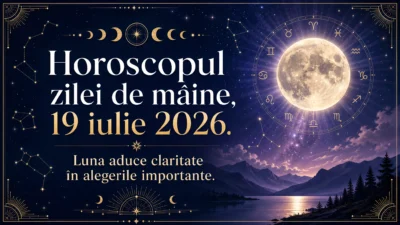 Horoscopul zilei de mâine, 19 iulie 2026. Luna aduce claritate în alegerile importante