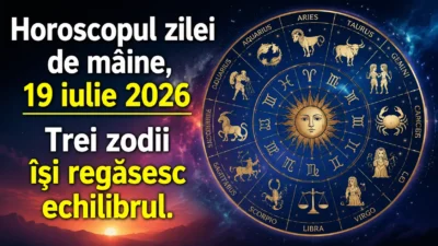 Horoscopul zilei de mâine, 19 iulie 2026. Trei zodii își regăsesc echilibrul