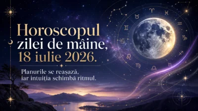 Horoscopul zilei de mâine, 18 iulie 2026. Planurile se reașază, iar intuiția schimbă ritmul