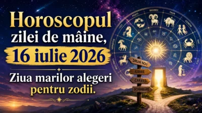 Horoscopul zilei de mâine, 16 iulie 2026. Ziua marilor alegeri pentru zodii