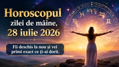 Horoscopul zilei de mâine, 28 iulie 2026. Fii deschis la nou și vei primi exact ce ți-ai dorit