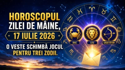 Horoscopul zilei de mâine, 17 iulie 2026. O veste schimbă jocul pentru trei zodii