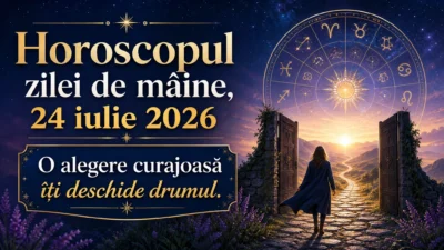Horoscopul zilei de mâine, 24 iulie 2026. O alegere curajoasă îți deschide drumul
