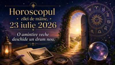 Horoscopul zilei de mâine, 23 iulie 2026. O amintire veche deschide un drum nou