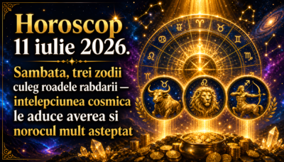Horoscop 11 iulie 2026. Sâmbătă, trei zodii culeg roadele răbdării  înțelepciunea cosmică le aduce averea și norocul mult așteptat