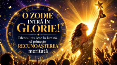 O ZODIE INTRĂ IN GLORIE! Talentul tău iese la lumină și primește RECUNOAȘTEREA meritată