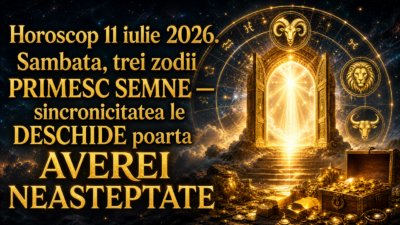 Horoscop 11 iulie 2026. Sambata, trei zodii PRIMESC SEMNE — sincronicitatea le DESCHIDE poarta AVEREI NEASTEPTATE