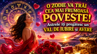❓ O ZODIE VA TRĂI CEA MAI FRUMOASĂ POVESTE! Astrele îți pregătesc un VAL DE IUBIRE și AVERE — ai ghicit care ești?