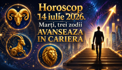Horoscop 14 iulie 2026. Marti, trei zodii AVANSEAZA IN CARIERA – Oportunitatea mult visata le ADUCE AVEREA si SUCCESUL NEASTEPTAT