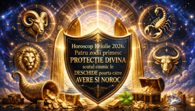 Horoscop 10 iulie 2026. Patru zodii primesc PROTECTIE DIVINA  scutul cosmic le DESCHIDE poarta catre AVERE SI NOROC