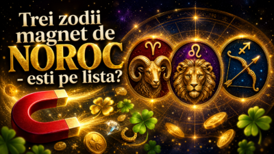 Trei zodii magnet de NOROC – esti pe lista?