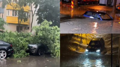 Tragedie în Capitală: Un om a murit, metroul a fost închis. Ce au găsit salvatorii în mașinile sub ape