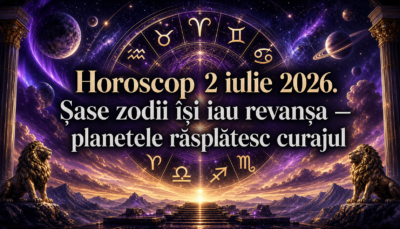 Horoscop 2 iulie 2026. Șase zodii își iau revanșa — planetele răsplătesc curajul