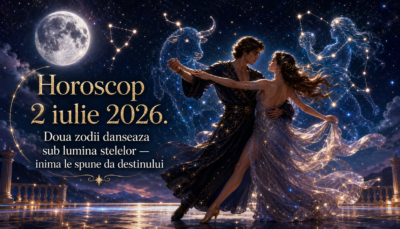 Horoscop 2 iulie 2026. Doua zodii danseaza sub lumina stelelor — inima le spune da destinului