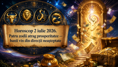 Horoscop 2 iulie 2026. Patru zodii atrag prosperitatea — banii vin din direcții neașteptate