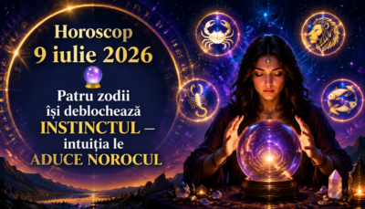 Horoscop 9 iulie 2026. 🔮 Patru zodii își deblochează INSTINCTUL — intuiția le ADUCE NOROCUL