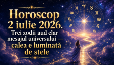 Horoscop 2 iulie 2026. Trei zodii aud clar mesajul universului — calea e luminată de stele
