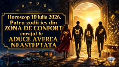 Horoscop 10 iulie 2026. Patru zodii ies din ZONA DE CONFORT  curajul le ADUCE AVEREA NEASTEPTATA