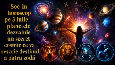Șoc în horoscop pe 3 iulie — planetele dezvăluie un secret cosmic ce va rescrie destinul a patru zodii