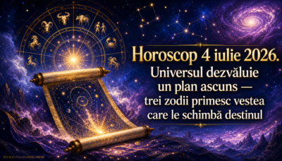 Horoscop 4 iulie 2026. Universul dezvăluie un plan ascuns — trei zodii primesc vestea care le schimbă destinul