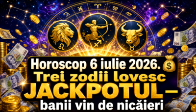 Horoscop 6 iulie 2026. 💰 Trei zodii lovesc JACKPOTUL — banii vin de nicăieri