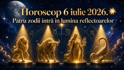 Horoscop 6 iulie 2026. 🌟 Patru zodii intră în lumina reflectoarelor