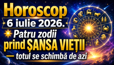 Horoscop 6 iulie 2026. 🌟 Patru zodii prind ȘANSA VIEȚII — totul se schimbă de azi