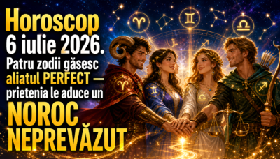 Horoscop 6 iulie 2026. 🤝 Patru zodii găsesc aliatul PERFECT — prietenia le aduce un NOROC NEPREVĂZUT