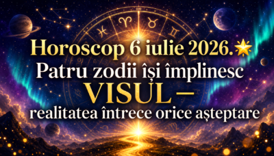 Horoscop 6 iulie 2026. 🌟 Patru zodii își împlinesc VISUL — realitatea întrece orice așteptare