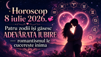 Horoscop 8 iulie 2026. 💞 Patru zodii își găsesc ADEVĂRATA IUBIRE — romantismul le cucerește inima